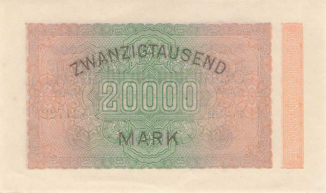 20000 Mark 1923 ro.84b UB